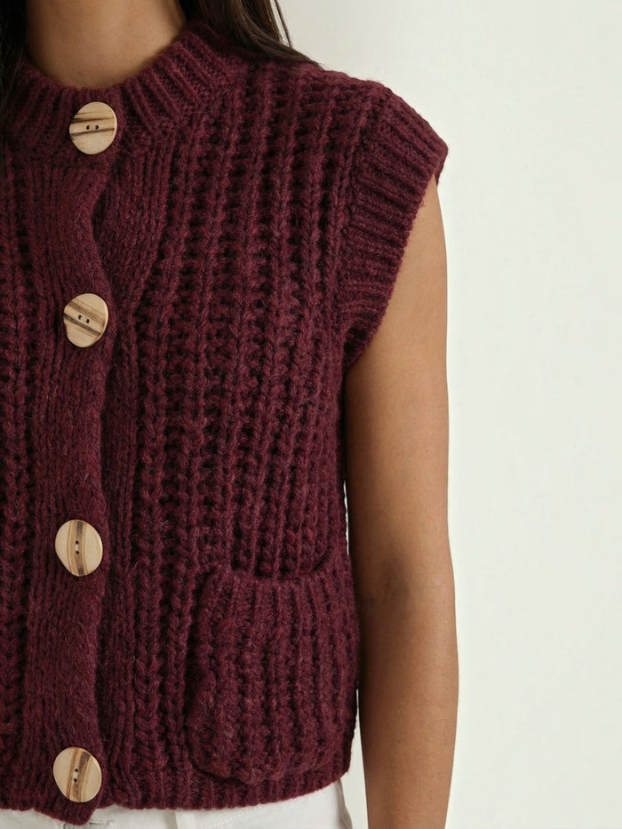 Philomena Gilet En Maille
