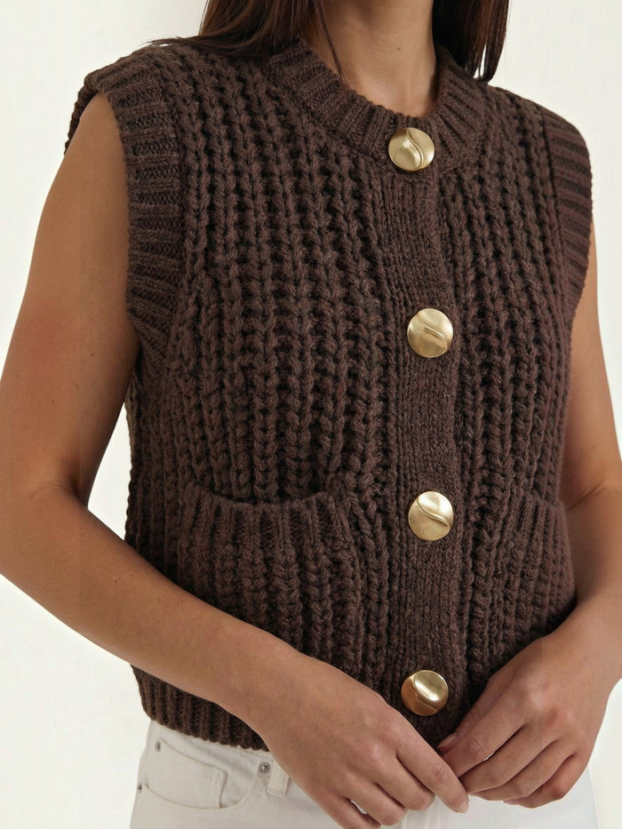 Philomena Gilet En Maille