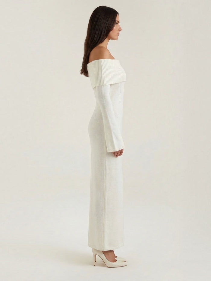 Quinlan Robe Longue En Maille