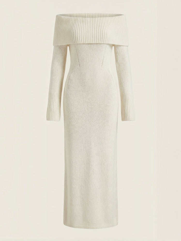 Quinlan Robe Longue En Maille