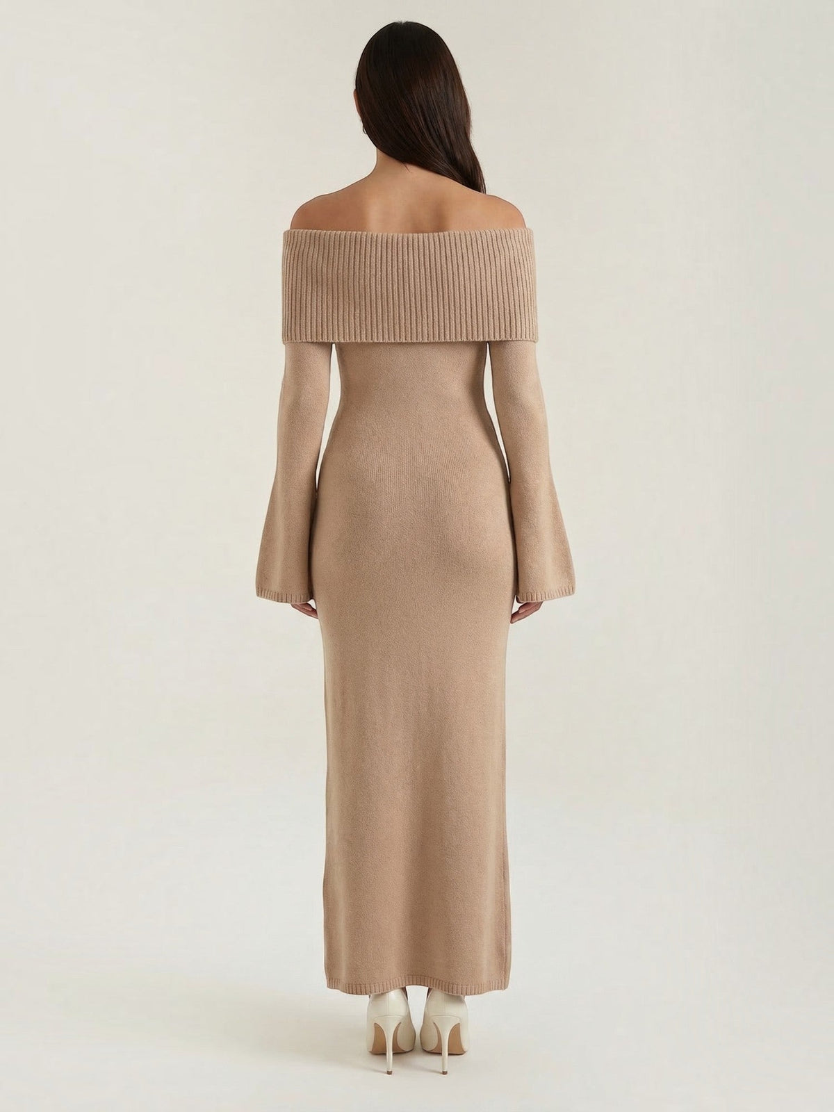 Quinlan Robe Longue En Maille