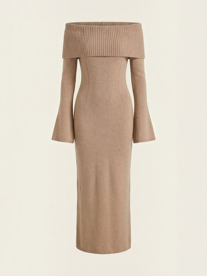 Quinlan Robe Longue En Maille