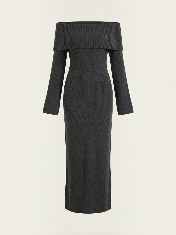 Quinlan Robe Longue En Maille