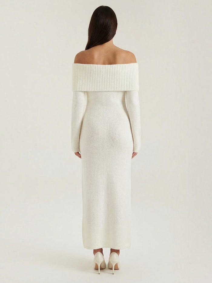 Quinlan Robe Longue En Maille