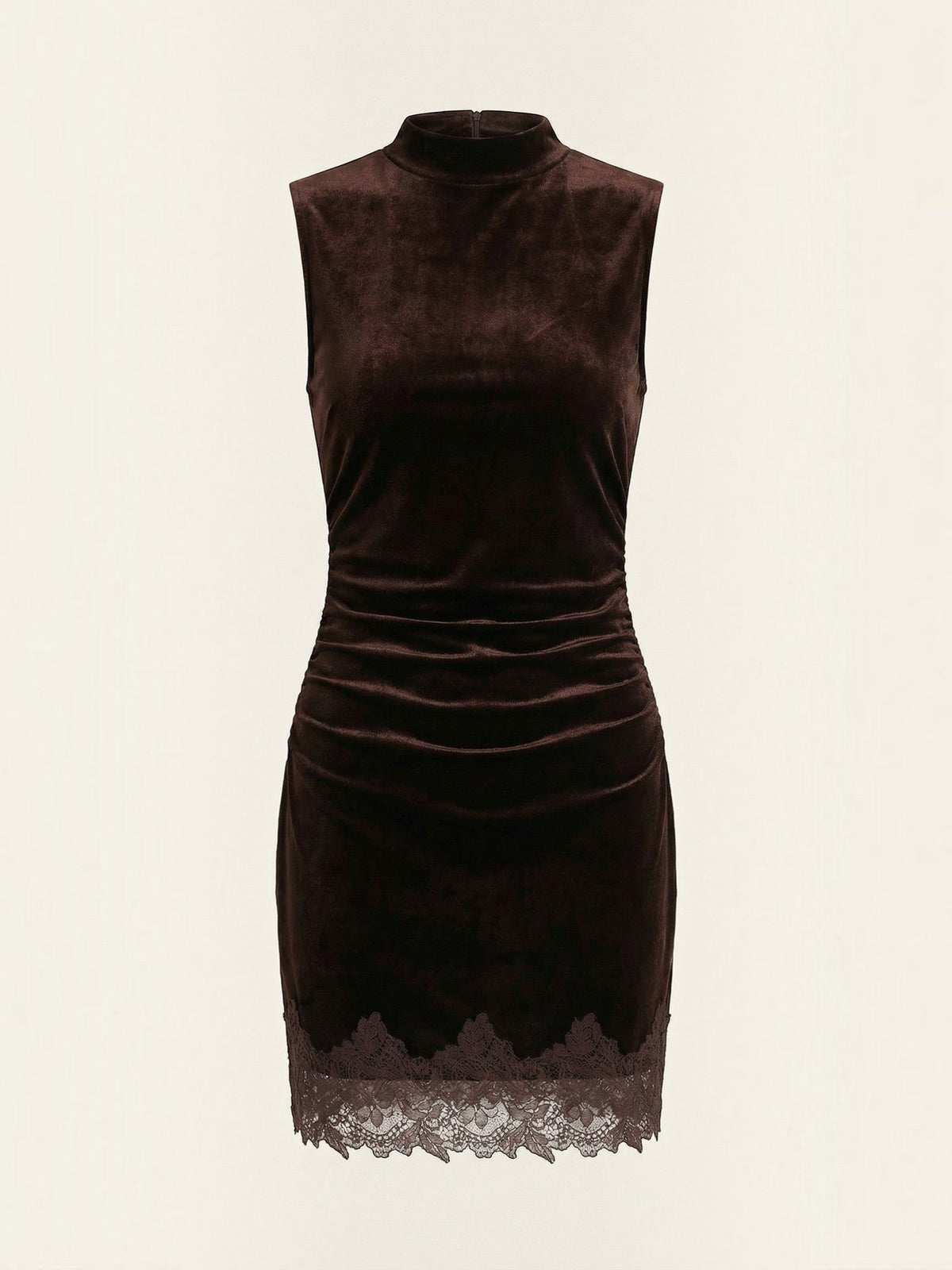 Ramona Robe Courte En Velours