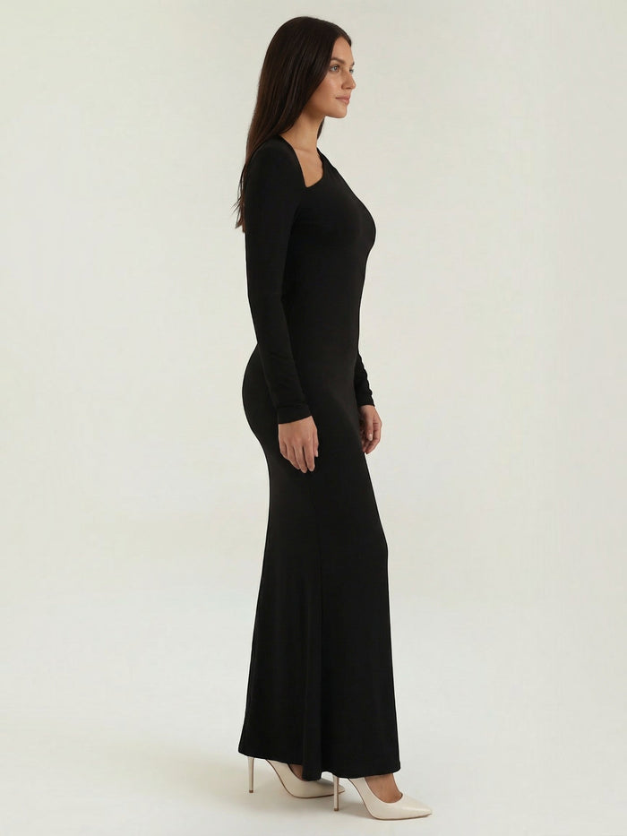 Roberta Robe Longue Près Du Corps