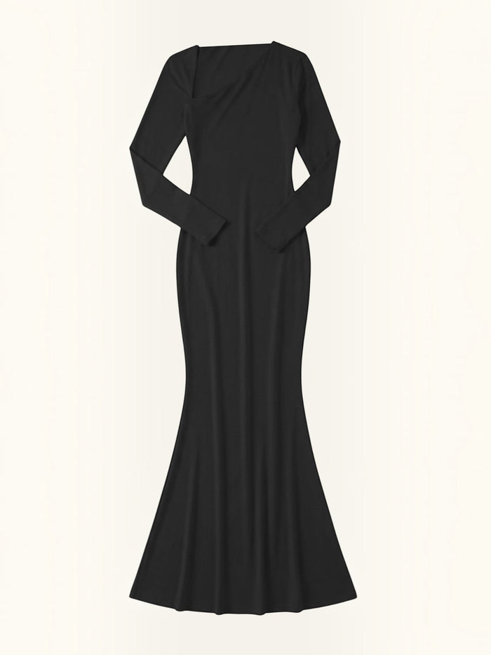 Roberta Robe Longue Près Du Corps