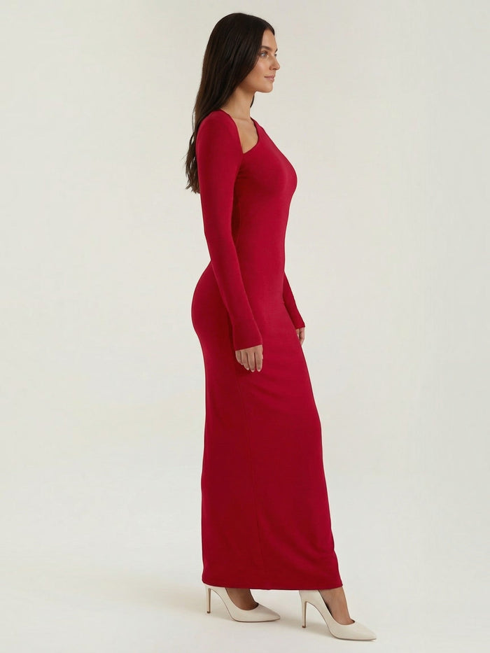 Roberta Robe Longue Près Du Corps