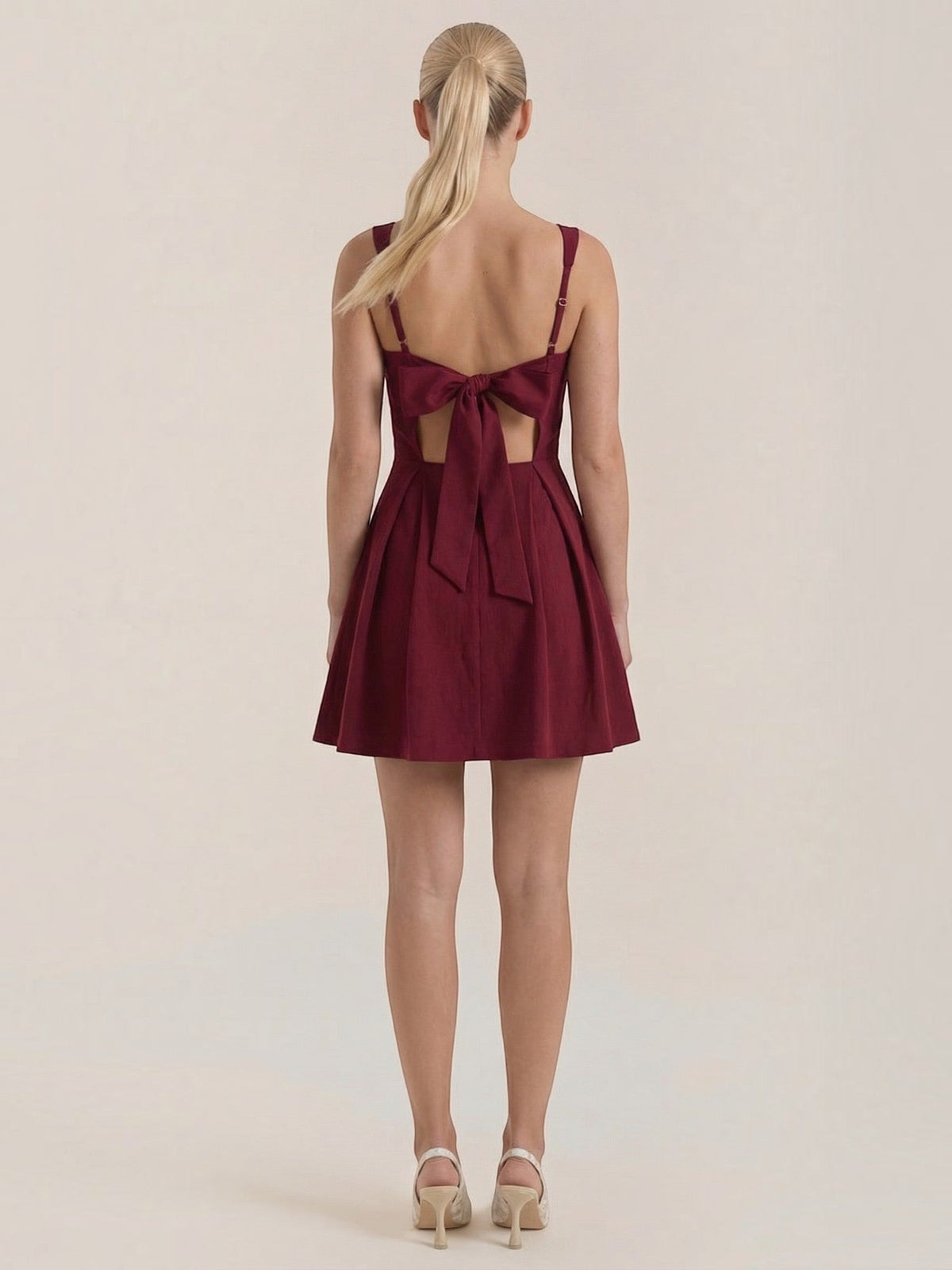 Rosanna Robe Courte À Corsage Cintré