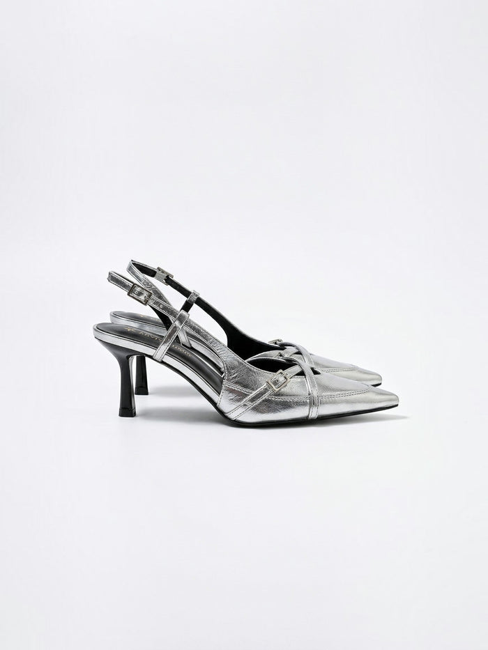 Samantha Escarpin Slingback À Boucle