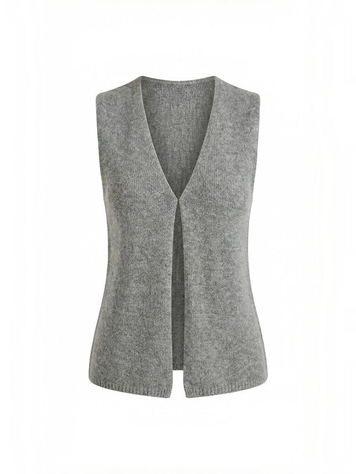 Sharon Débardeur En Maille Style Gilet