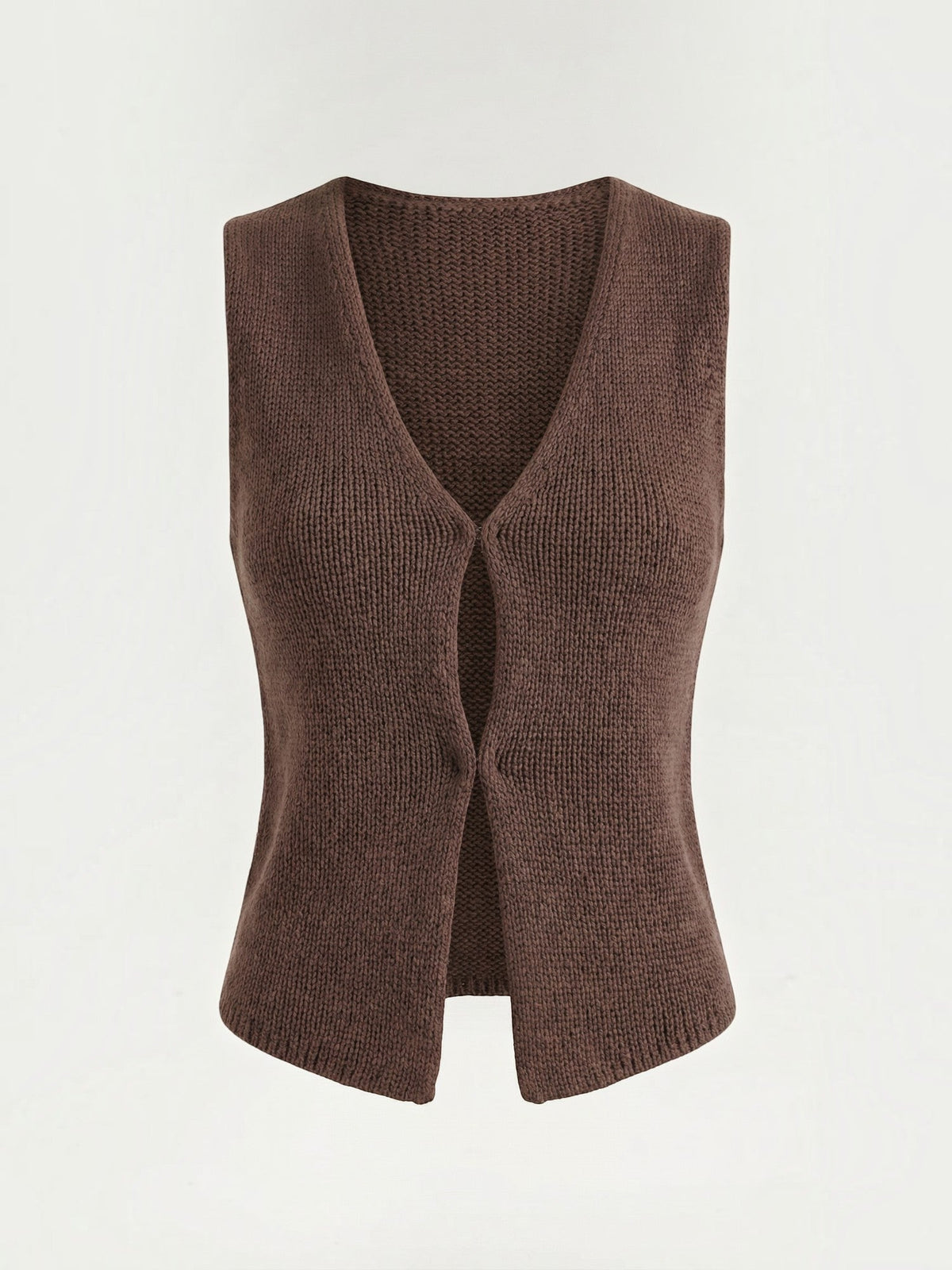 Sharon Débardeur En Maille Style Gilet