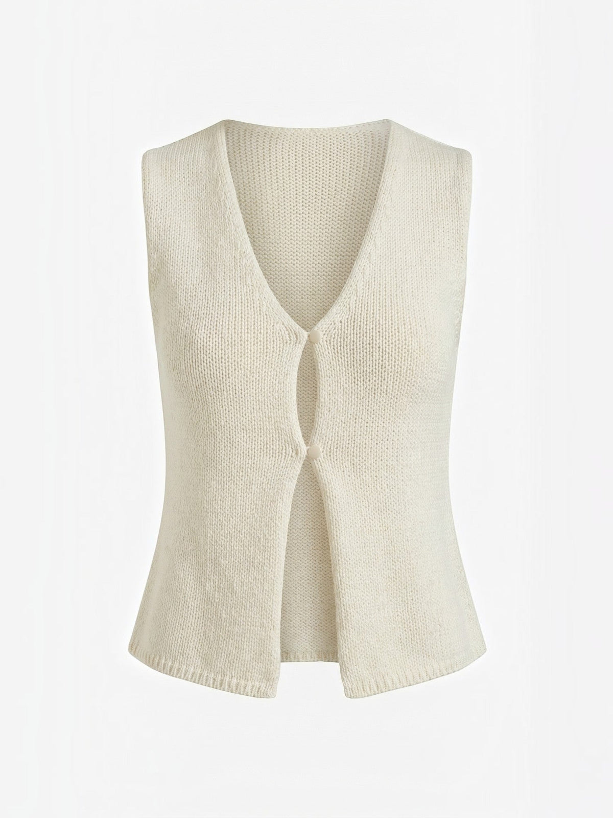Sharon Débardeur En Maille Style Gilet