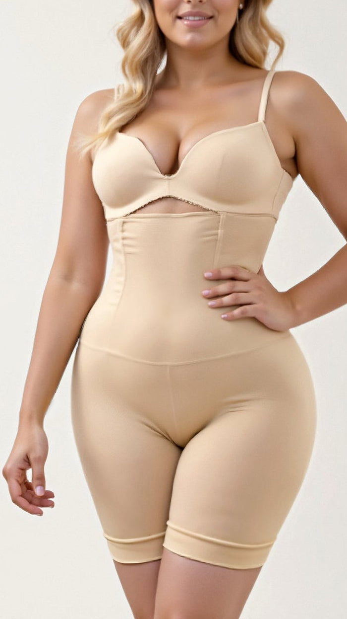 Short Gainant Taille Haute Sculptant