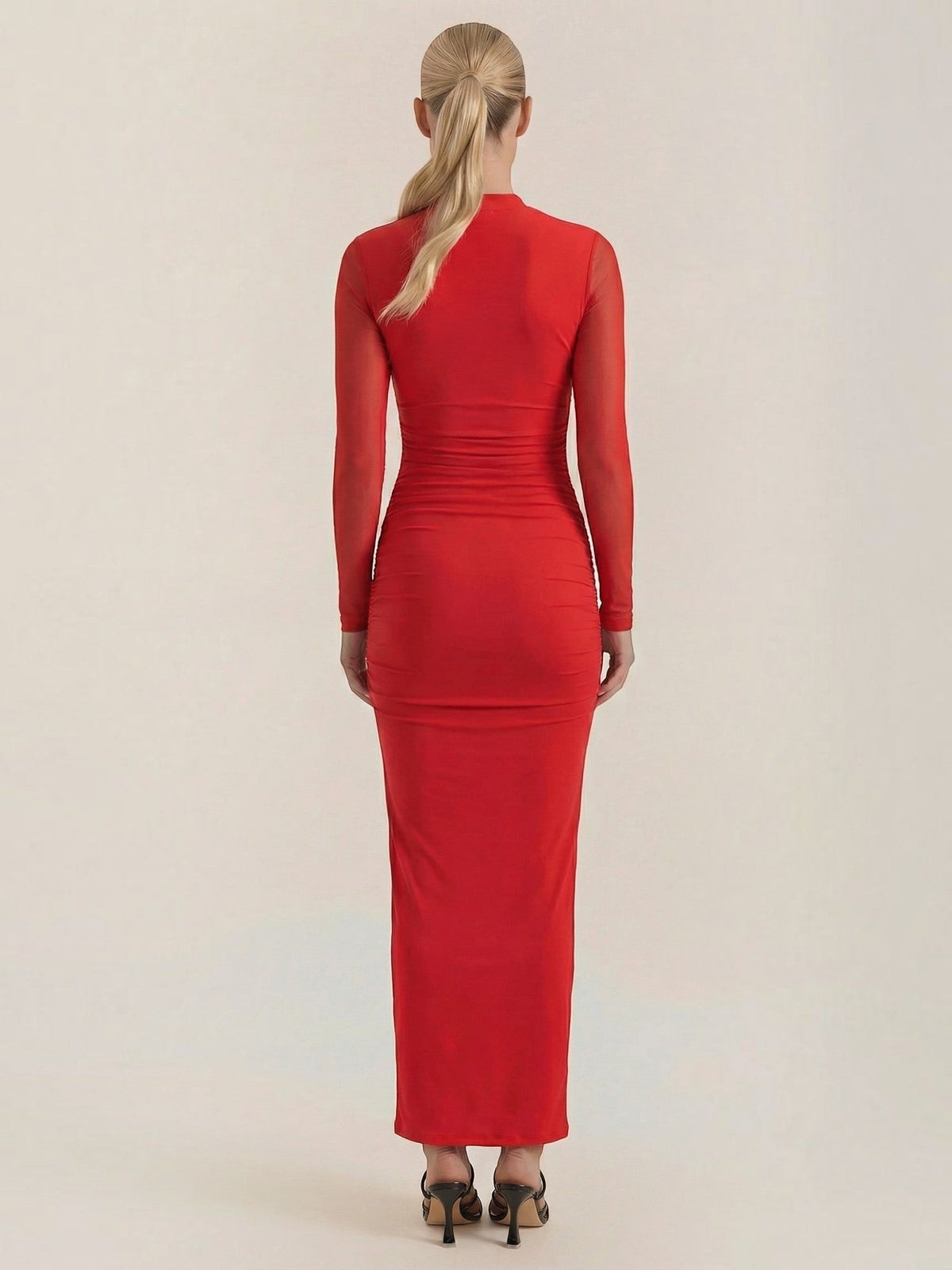 Susanna Robe Longue Froncée