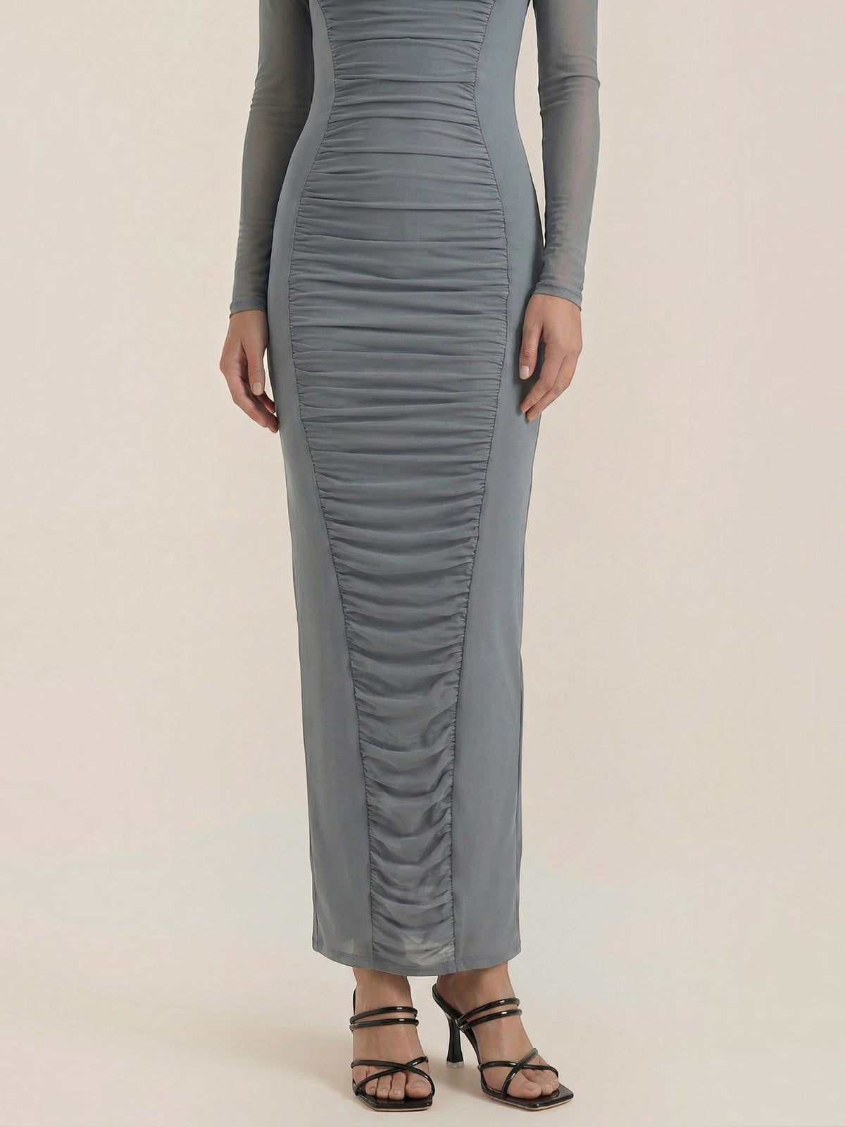 Susanna Robe Longue Froncée