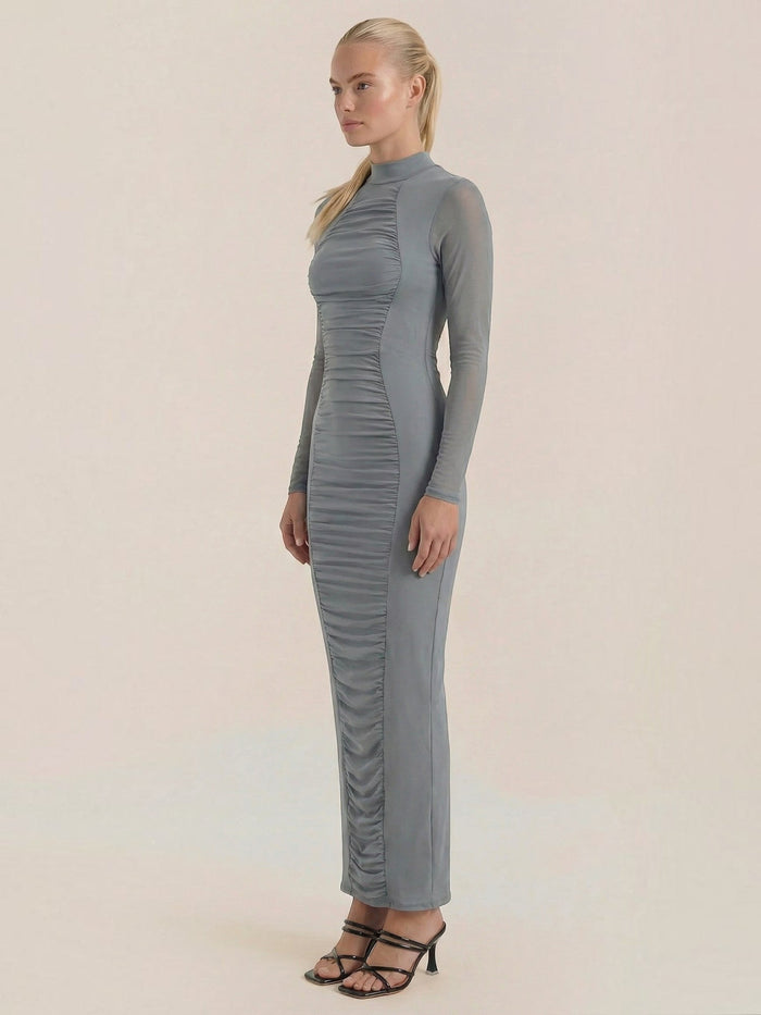 Susanna Robe Longue Froncée