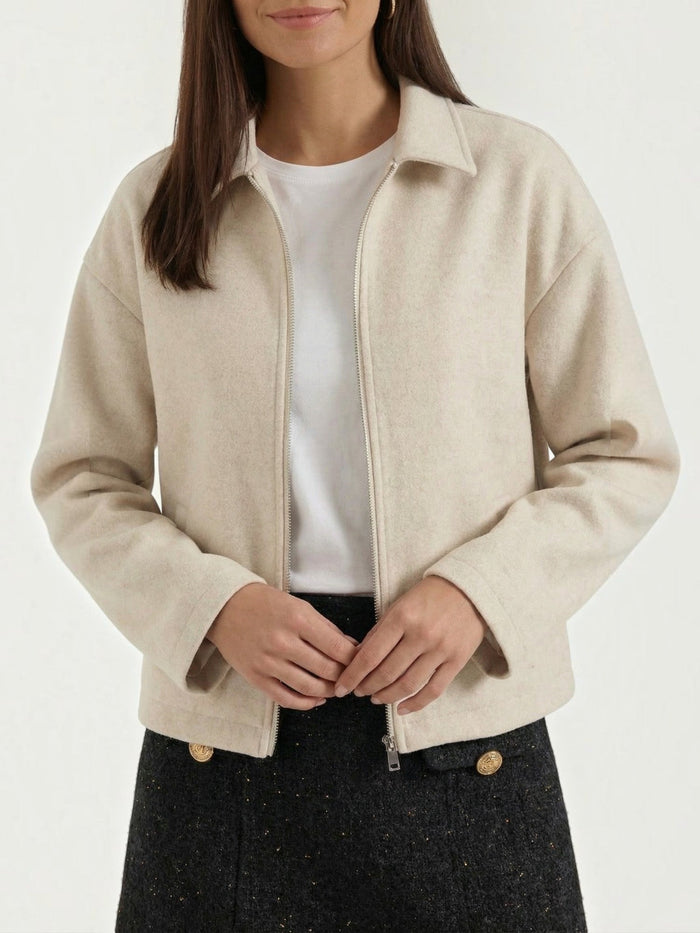 Teresa Kurzjacke mit Reißverschluss