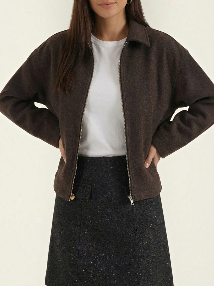Teresa Kurzjacke mit Reißverschluss