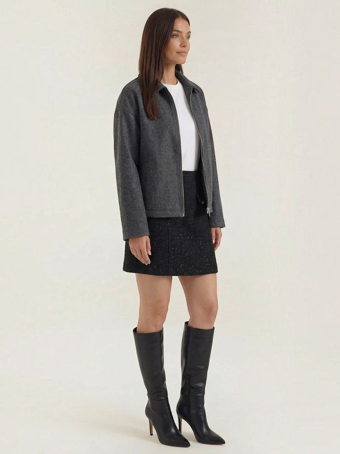 Teresa Kurzjacke mit Reißverschluss