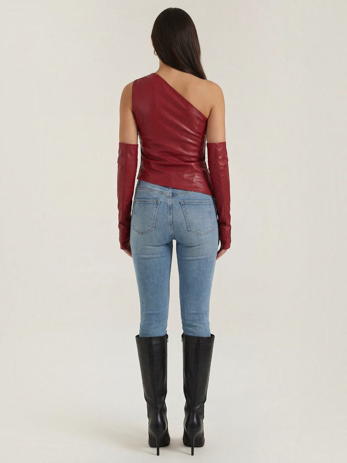 Ulyssa Top Asymétrique À Une Épaule