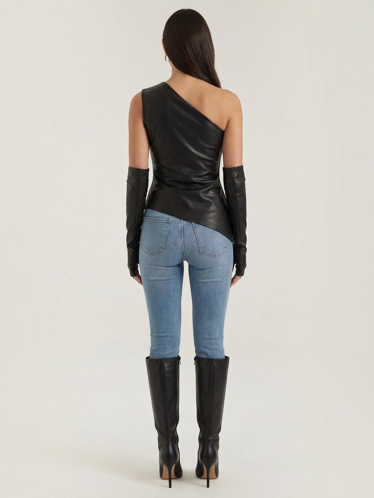 Ulyssa Top Asymétrique À Une Épaule