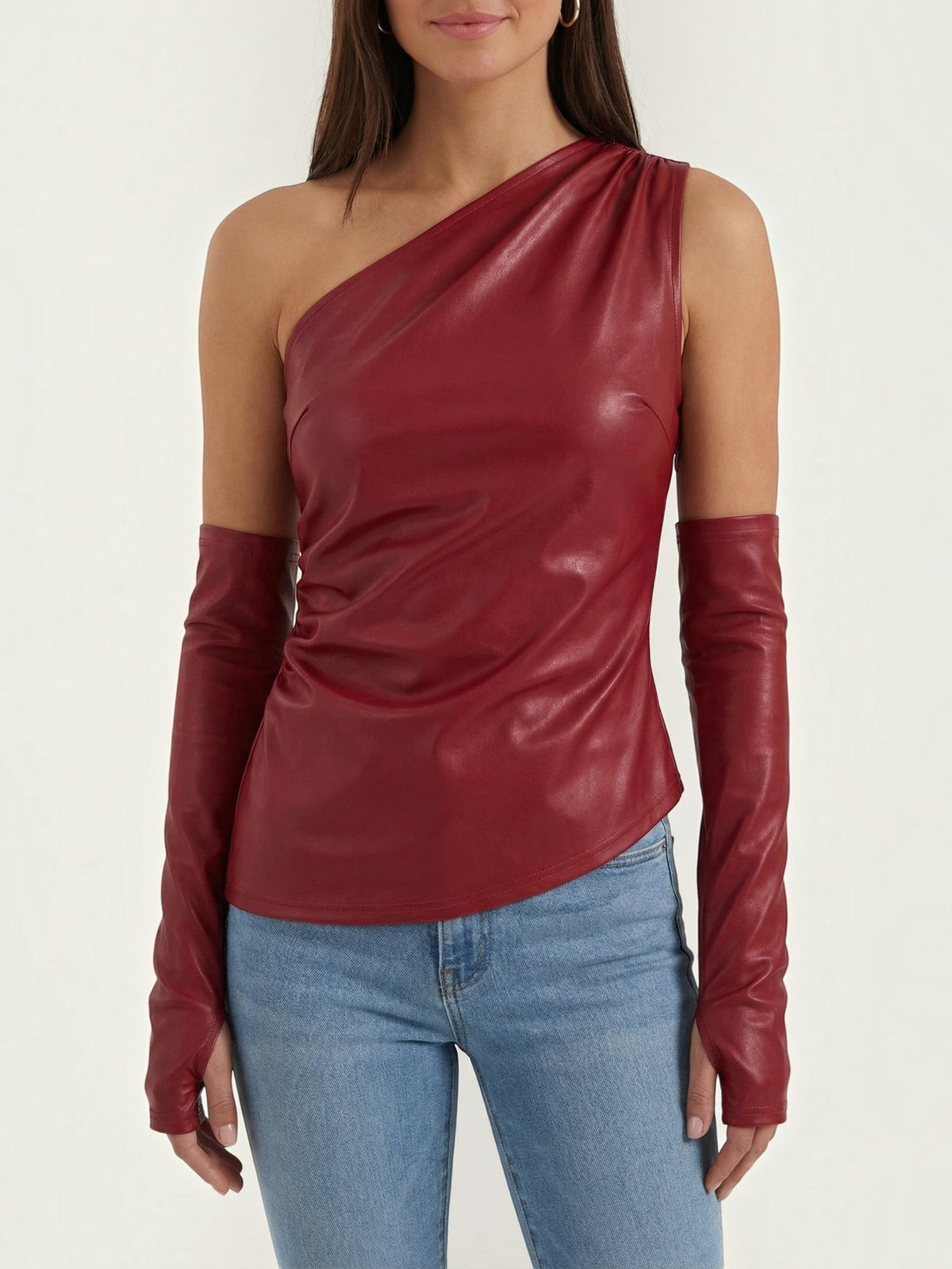 Ulyssa Top Asymétrique À Une Épaule