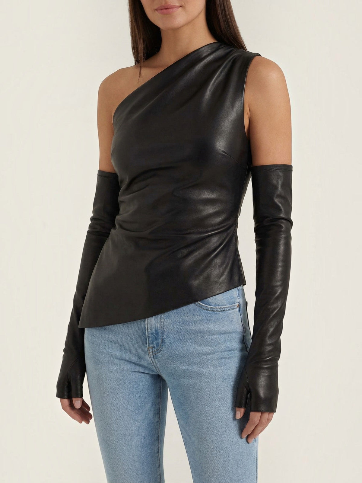 Ulyssa Top Asymétrique À Une Épaule