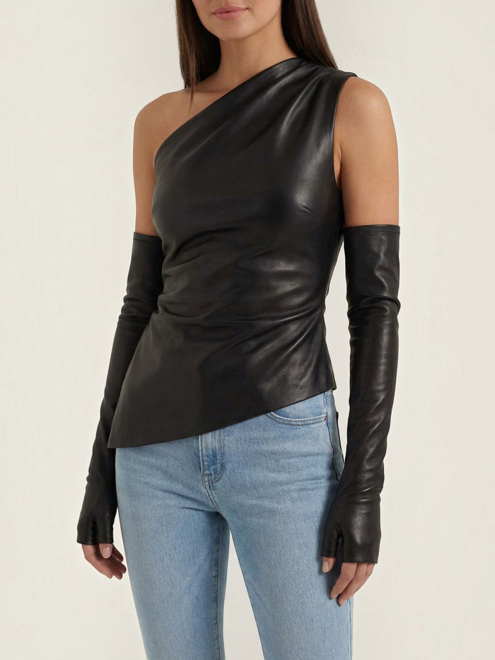 Ulyssa Top Asymétrique À Une Épaule