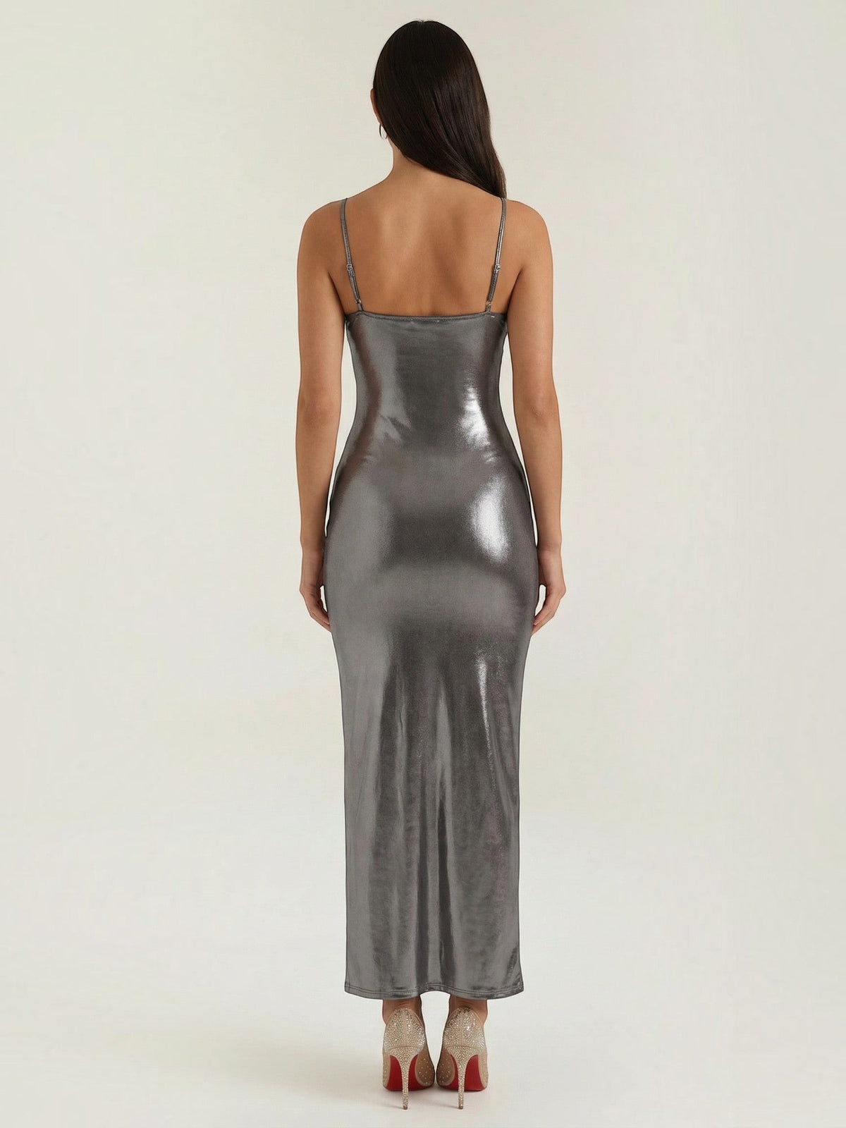 Uma Robe Longue Près Du Corps
