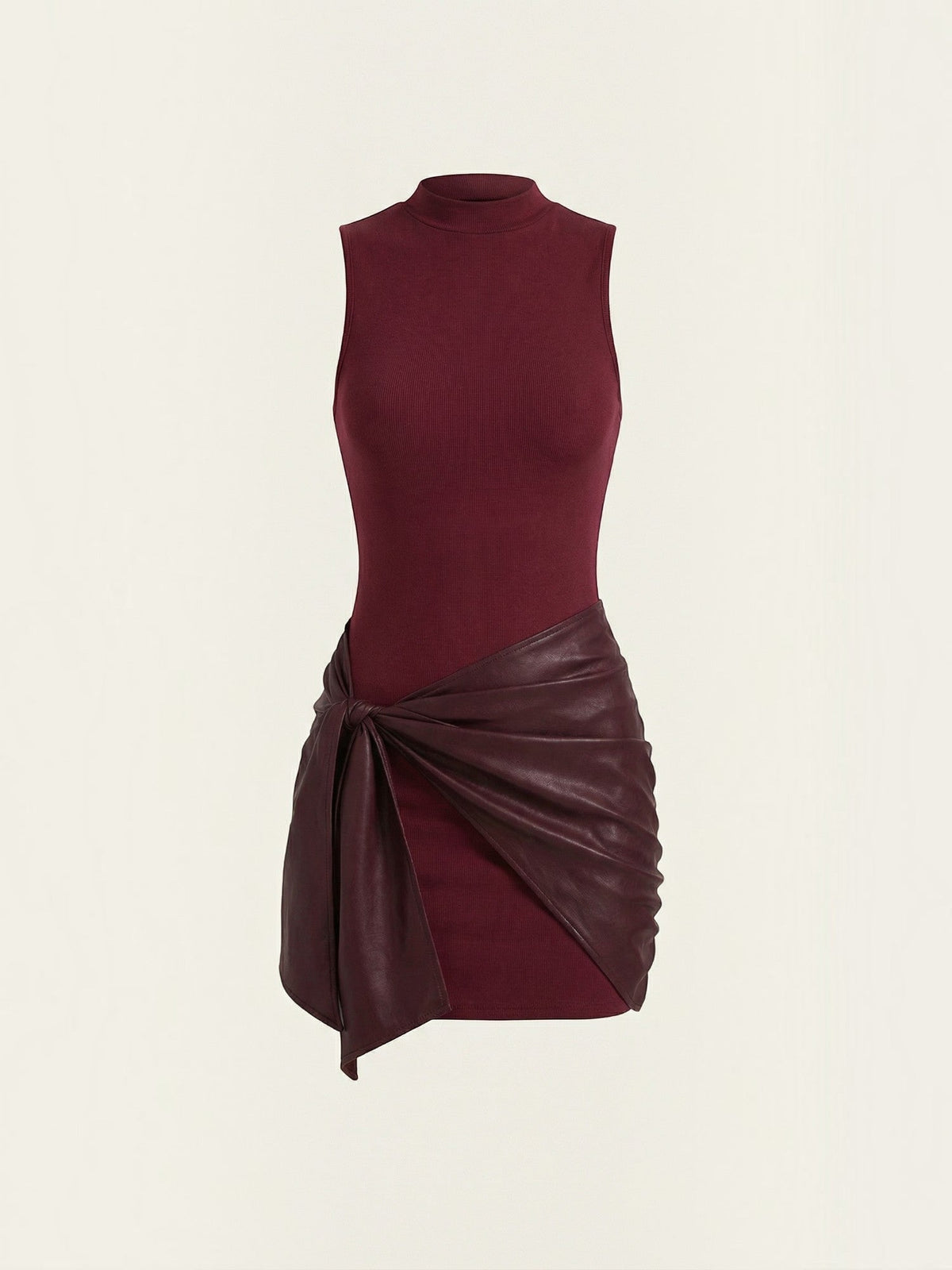 Vickie Robe Mini Drapée
