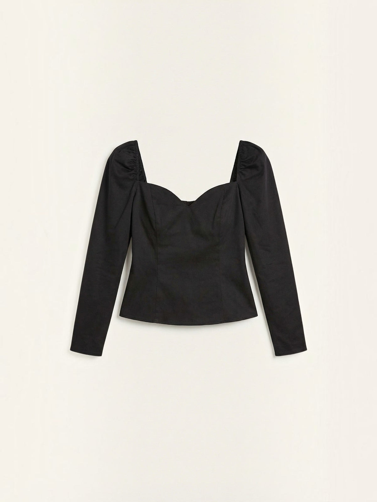 Xenia Haut À Manches Bouffantes