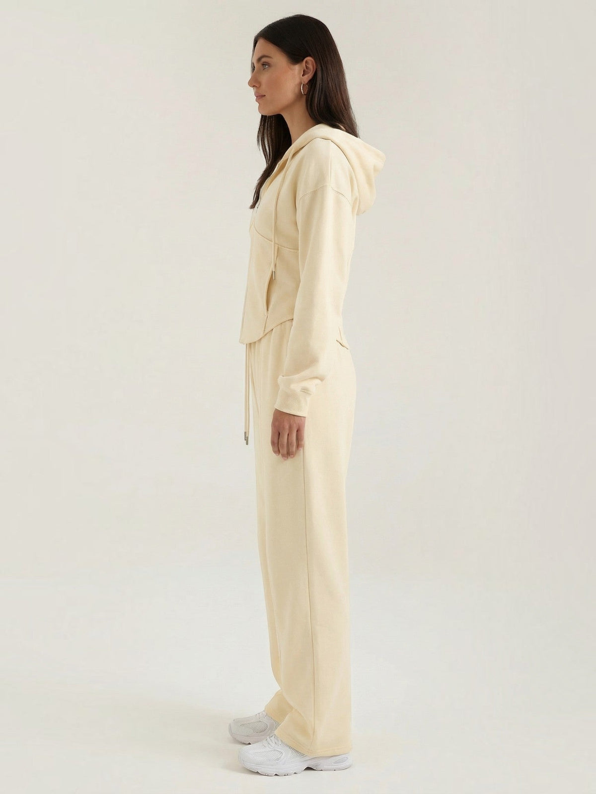 Yolanda Ensemble Sweat à Capuche Et Pantalon Large