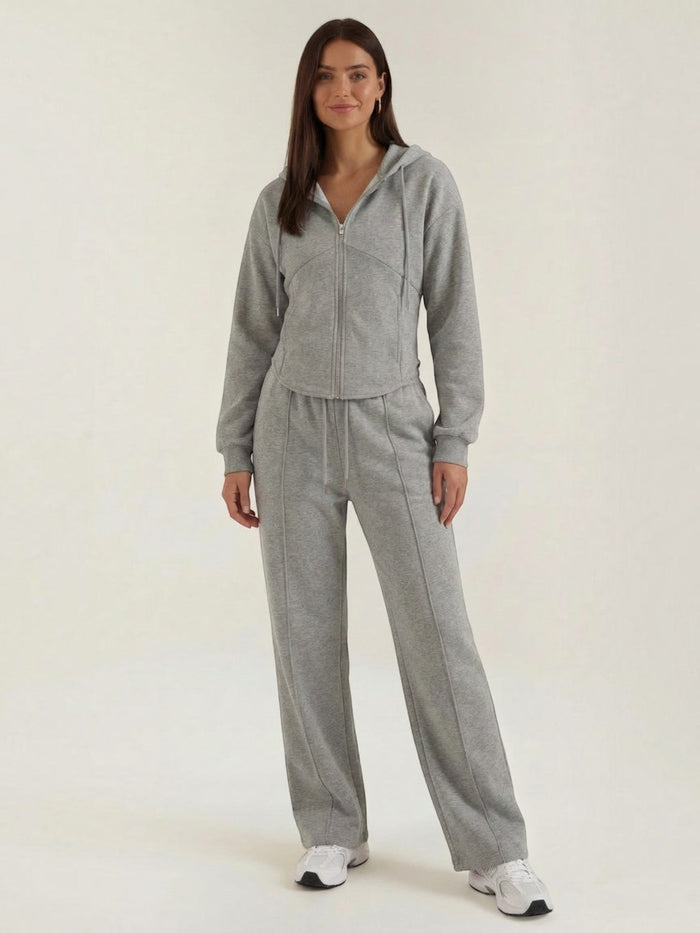 Yolanda Ensemble Sweat à Capuche Et Pantalon Large