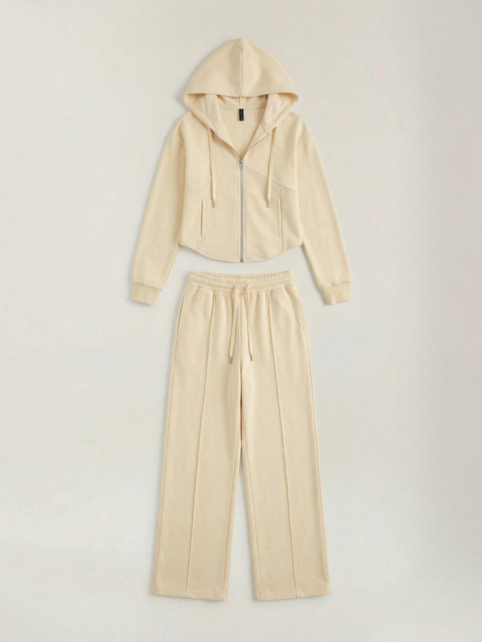 Yolanda Ensemble Sweat à Capuche Et Pantalon Large