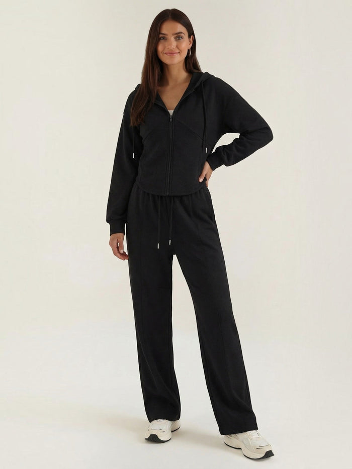 Yolanda Ensemble Sweat à Capuche Et Pantalon Large
