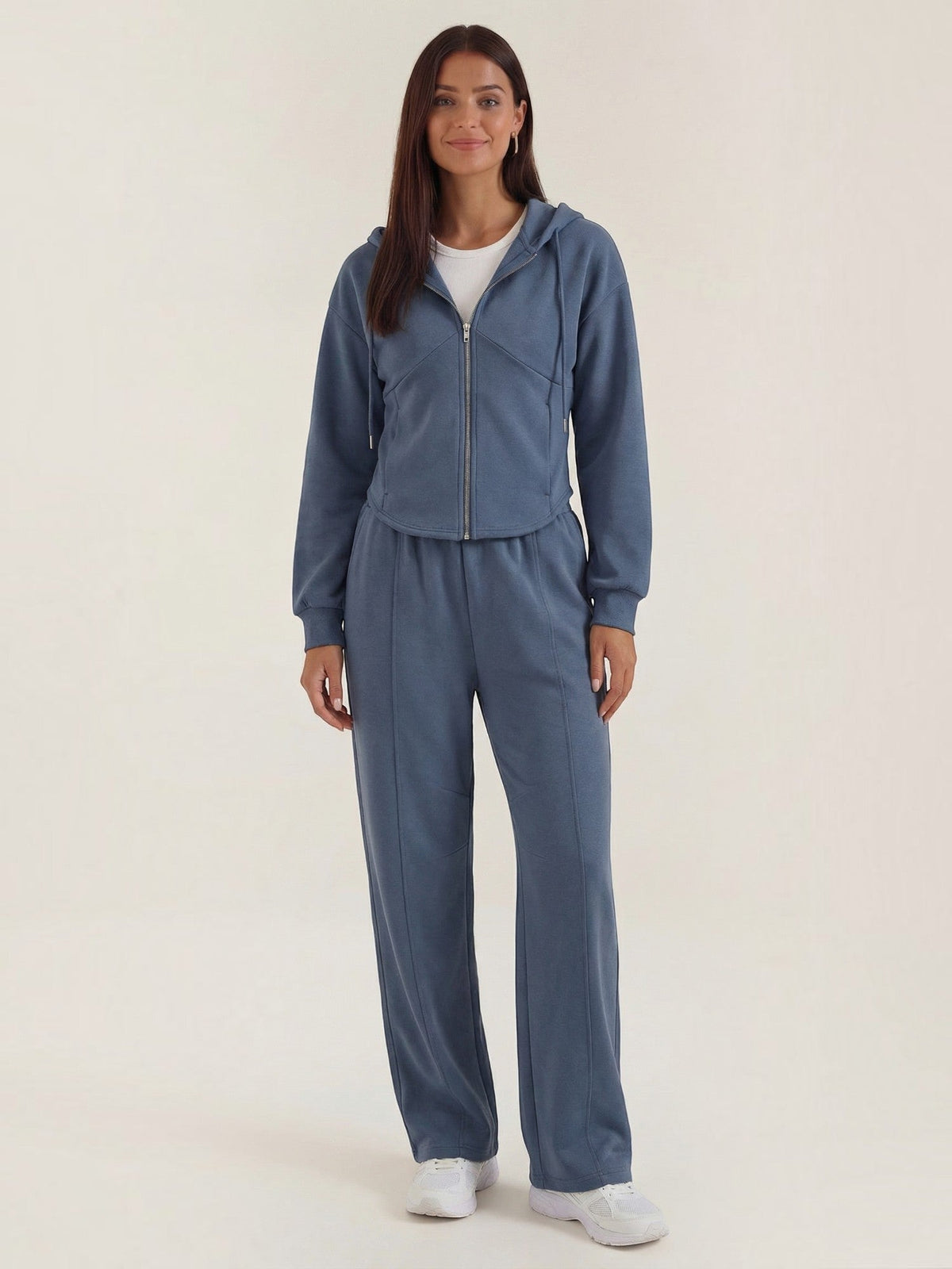 Yolanda Ensemble Sweat à Capuche Et Pantalon Large