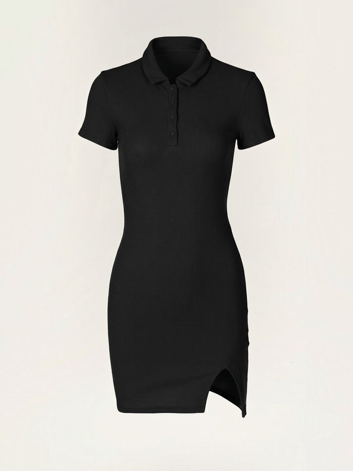 Zara Robe Courte Style Polo