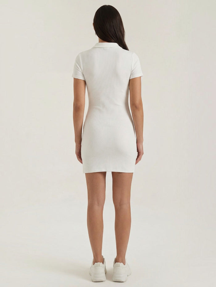 Zara Robe Courte Style Polo